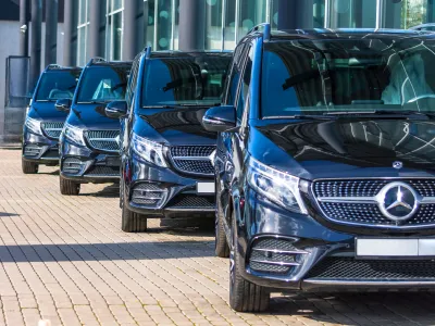 Premium Mercedes fleet vehicles