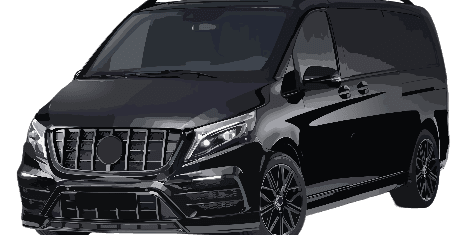 Mercedes V-Class wedding party transport